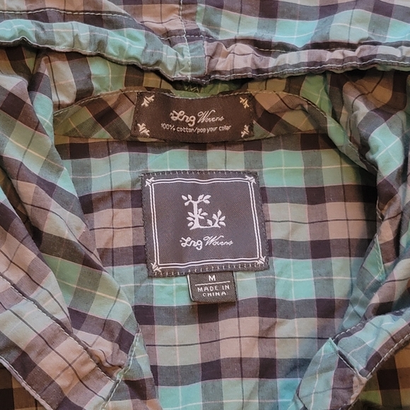 🌷3/$15🌷 LRG Lifted Research Group Plaid Button Shirt Hood Hoodie Long Sleeve - Picture 3 of 7